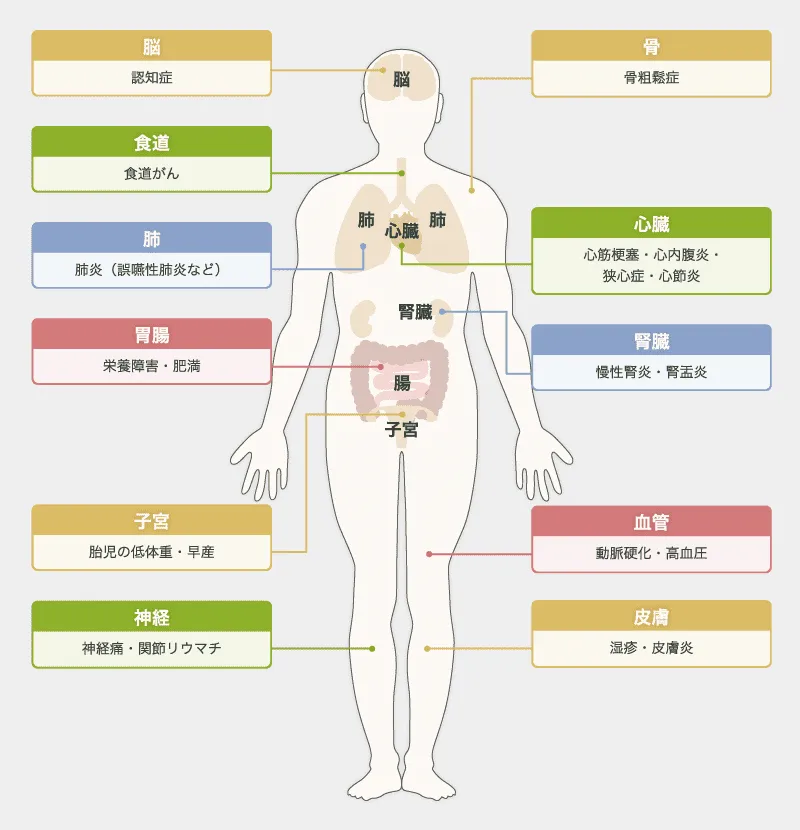 歯周病と全身疾患